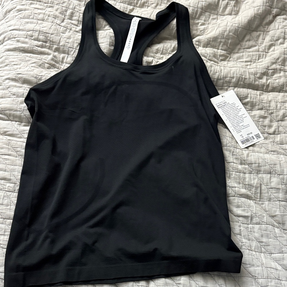 Lululemon Black Racerback Tank Top